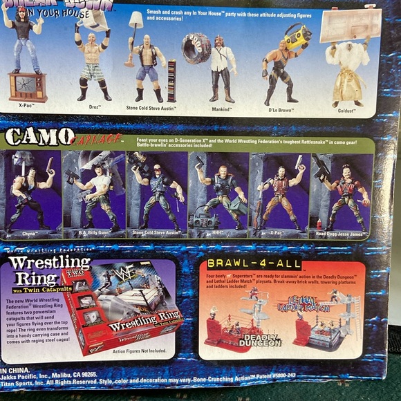 WF The Rock Vintage 1999 Titan Sports sealed in pack King of the Ring NWOT - Picture 7 of 9